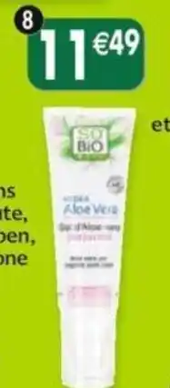 Maximo Gel d'aloe vera pur jus peaux sensibles offre