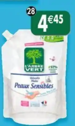 Maximo Recharge liquide vaisselle. peaux sensibles offre