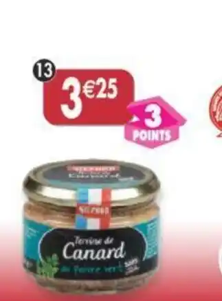 Maximo Terrine de canard.. au poivre vert Stéphan-180g offre