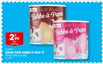 ALDI ALBONA SUCRE POUR BARBE À PAPA offre