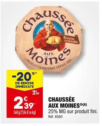 ALDI CHAUSSÉE AUX MOINES CHAUSSÉE AUX MOINES offre