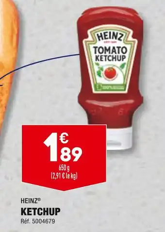 ALDI HEINZ KETCHUP offre