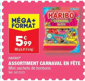 ALDI HARIBO ASSORTIMENT CARNAVAL EN FETE offre