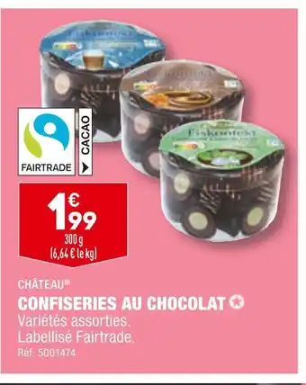 ALDI CHÂTEAU CONFISERIES AU CHOCOLAT offre