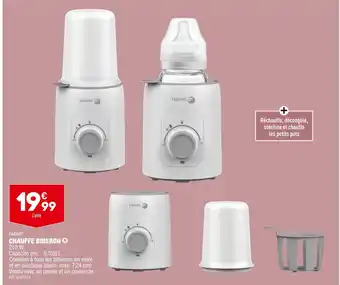 ALDI FAGOR CHAUFFE BIBERON offre