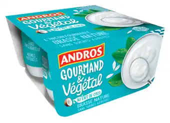 Carrefour Market ANDROS Dessert végétal brassé au lait de coco offre