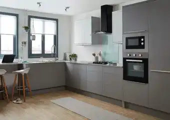 Brico Dépôt CUISINE BALSAMITA GRIS MAT offre