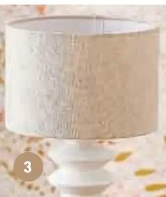 Super U LAMPE CERAMIQUE H 41 CM offre