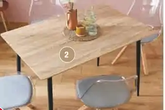 Super U TABLE EXTENSIBLE EXTENSO offre