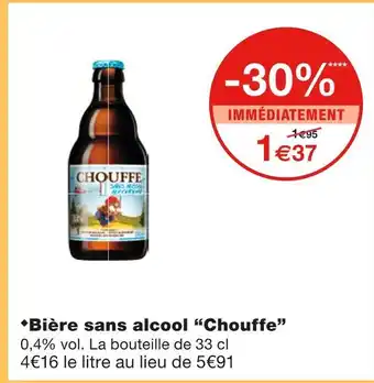 Monoprix Chouffe Bière sans alcool offre