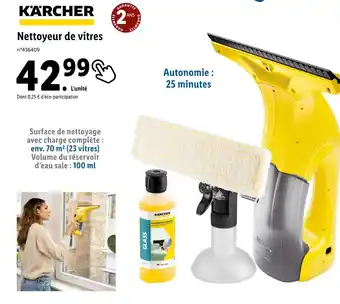 Lidl KARCHER Nettoyeur de vitres offre