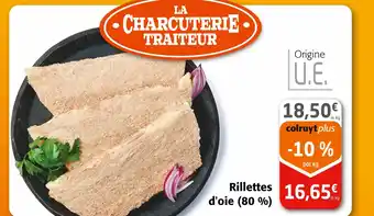 Colruyt Rillettes d'oie (80 %) offre