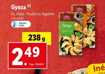 Lidl VITASIA Gyoza offre