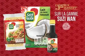 SUZI WAN 2 ACHETÉS = LE 3ÈME OFFERT SUR LA GAMME SUZI WAN