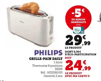 PHILIPS GRILLE-PAIN DAILY