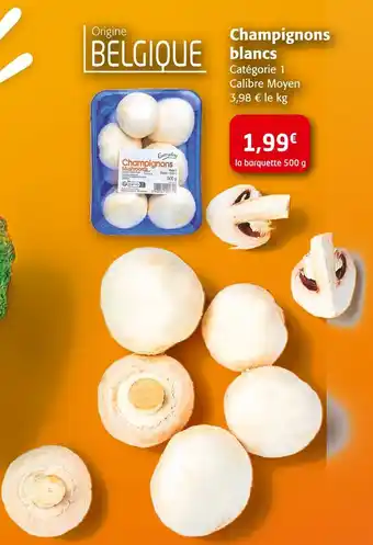 Colruyt Champignons blancs offre