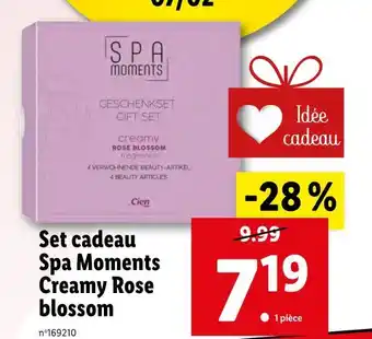 Cien Set cadeau Spa Moments Creamy Rose blossom