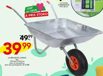 Stokomani LA BROUETTE JARDIN offre