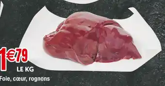 Cora x Carrefour Foie, cœur, rognons offre