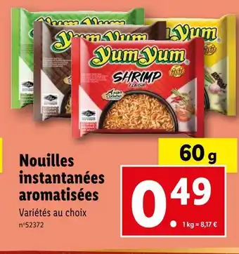 Yum Yum Nouilles instantanées aromatisées