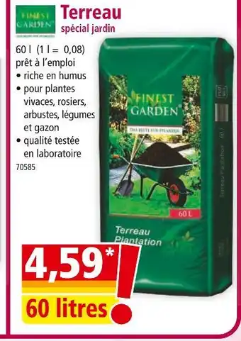 Norma FINEST GARDEN Terreau offre