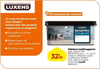 Weldom LUXENS Peinture multisupports offre