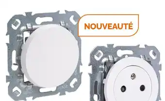 Weldom Lexman Prise avec terre affleurante ou interrupteur va-et-vient à assembler LUMIA offre