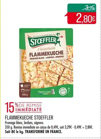 Match STOEFFLER FLAMMEKUECHE offre