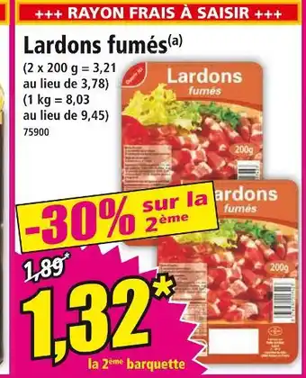 Norma Lardons fumés offre