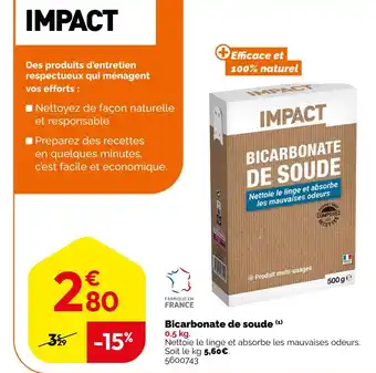 Weldom IMPACT Bicarbonate de soude (1) offre
