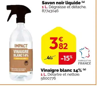 Weldom IMPACT Vinaigre blanc 14% (1) offre