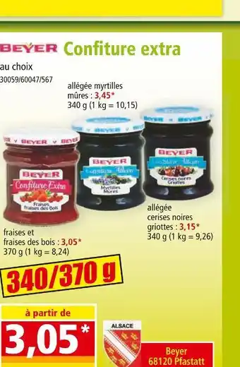 Norma Confiture extra offre