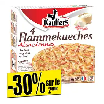 Norma 4 tartes ﬂambées alsaciennes offre