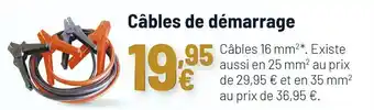 Vulco Câbles de démarrage offre