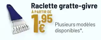 Raclette gratte-givre