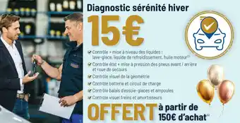 Bon plan sur diagnostic sérénité hiver