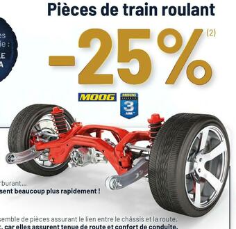 Vulco Moog bon plan sur les pièces de train roulant offre