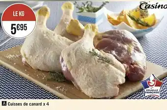 Cuisses de canard x 4