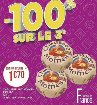 Chaussée aux moines chaussée aux moines 25% m.g