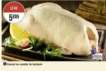 Géant Casino Canard ou canette de barbarie offre