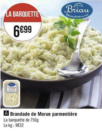 Brandade de morue parmentière