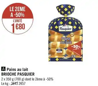 Pasquier pains au lait