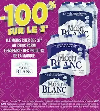 Mont blanc bon plan sur l’ensemble des produits de la marque mont blanc