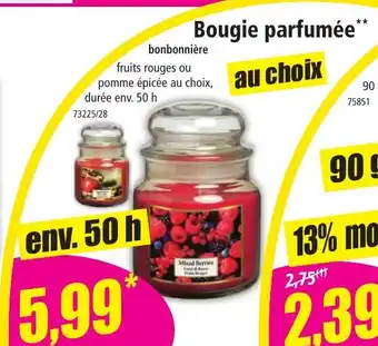 Norma Bougie parfumée offre