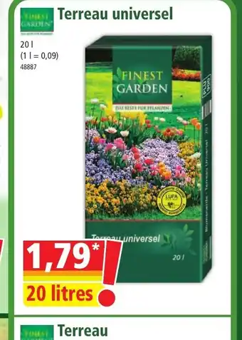 Norma FINEST Terreau universel offre
