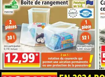 Norma Boîte de rangement offre