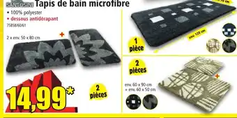 Norma SANTOSINI Tapis de bain microfibre offre