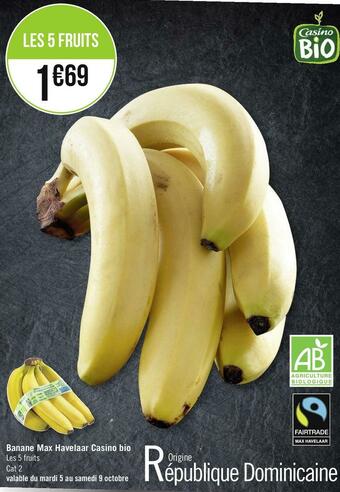 Casino banane max havelaar casino bio