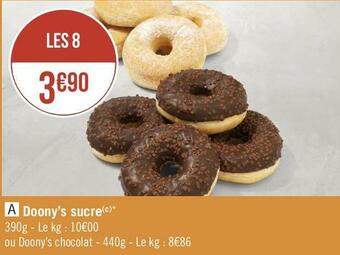 Géant Casino Doony’s sucre offre