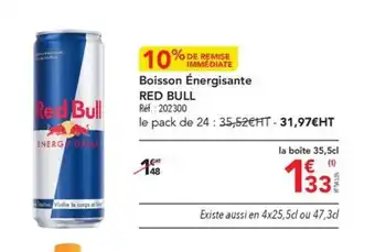 METRO Boisson Énergisante RED BULL offre